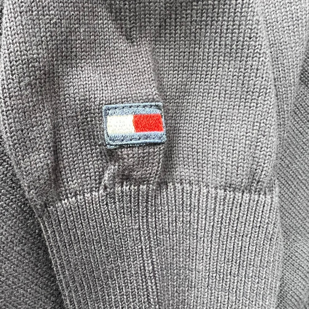 Tommy Hilfiger Golf Knit Sweater Navy "JAL"‎ Logo Men's Size M VTG NWT - Picture 9 of 16